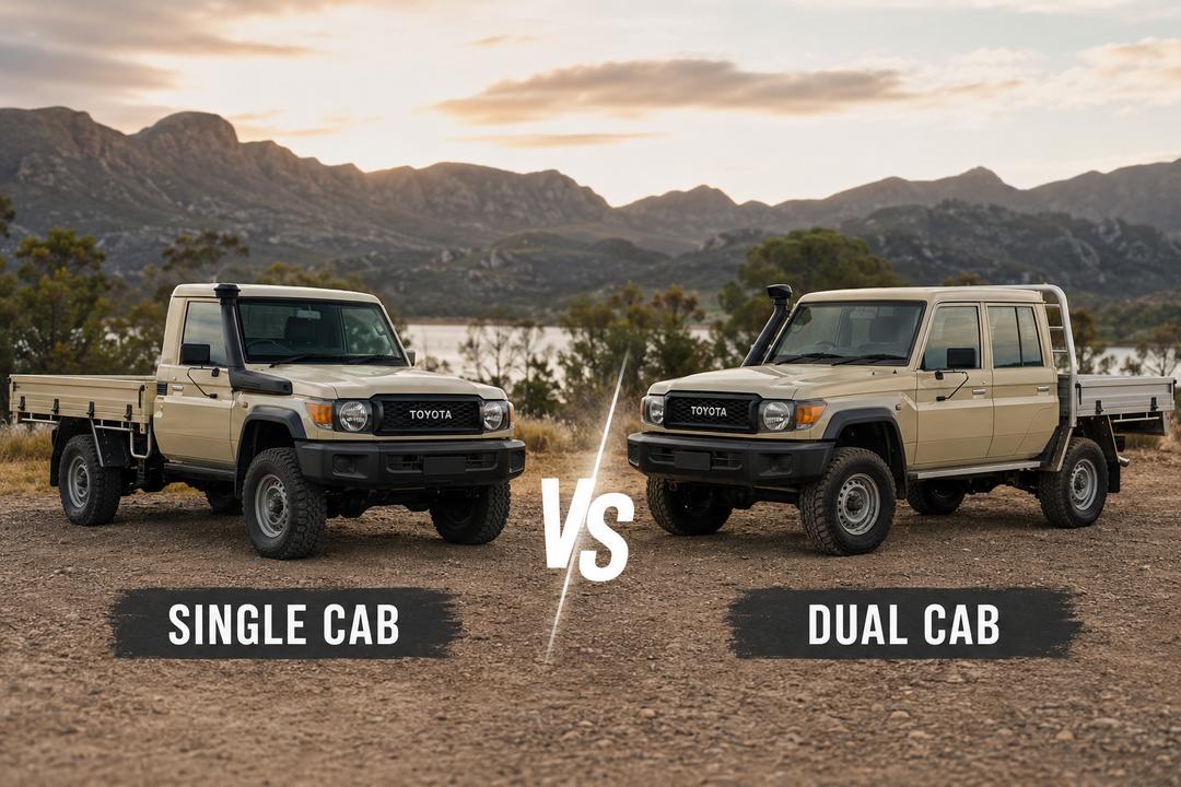 Which Is Better for Touring LandCruiser 79 Series Dual Cab vs Single Cab