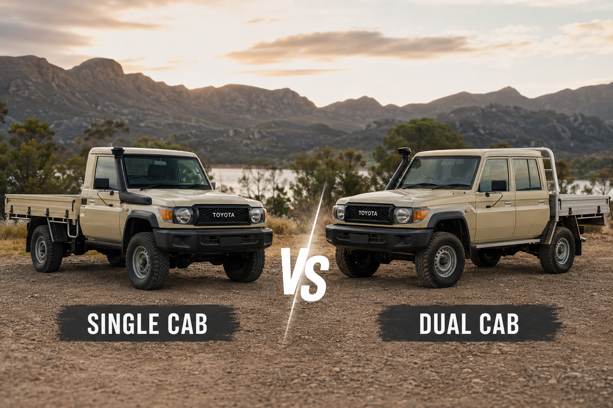 Which Is Better for Touring LandCruiser 79 Series Dual Cab vs Single Cab