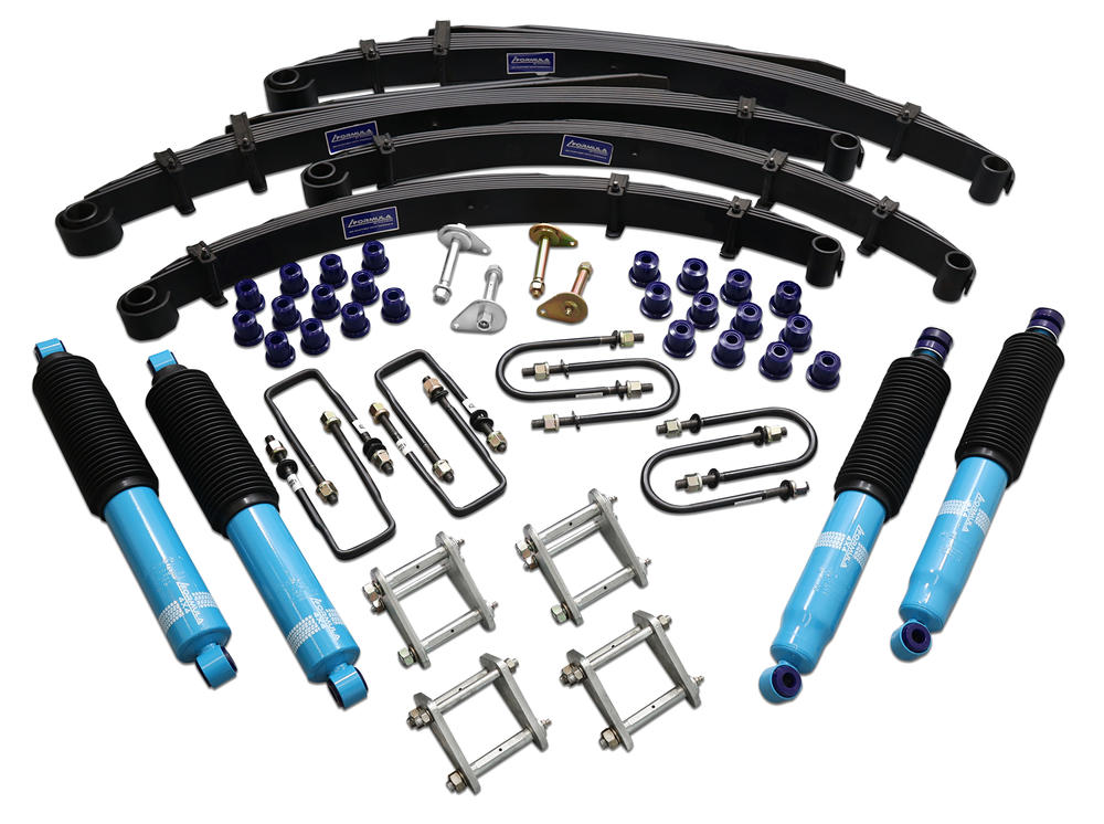 2 Inch 50mm Formula 4x4 Big Bore Lift Kit to suit Toyota LandCruiser 75 Series from 1984 to 1999 Fulcrum