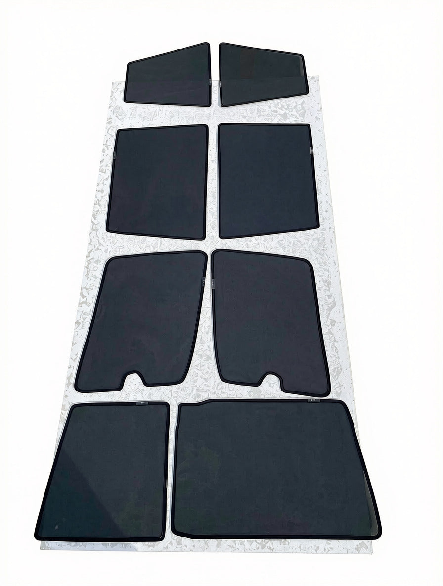Magnetic Sunshade Window Screen for Toyota Landcruiser 76 Series Full Set