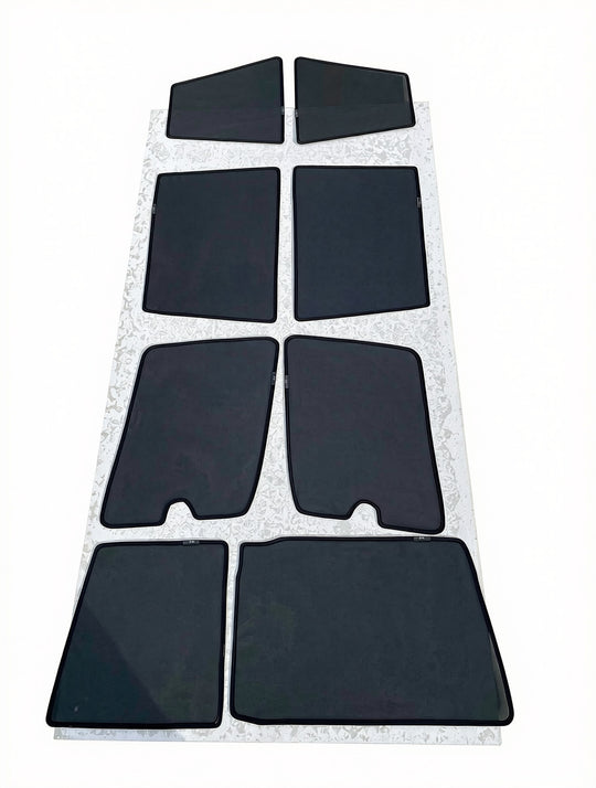 Magnetic Sunshade Window Screen for Toyota Landcruiser 76 Series Full Set