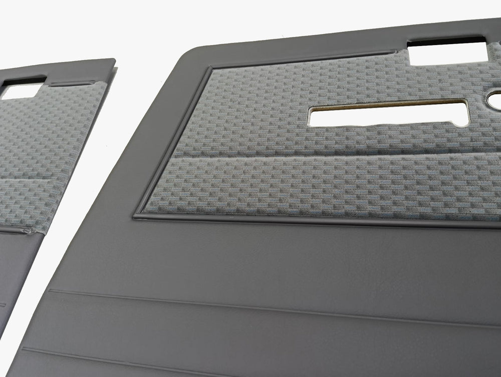 70 Series single cab electric GXL door card grey