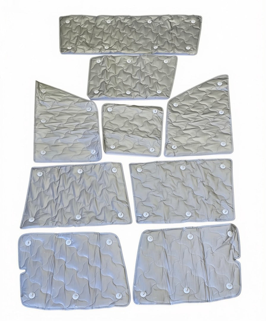 Aftermarket Solar Shade Screen Set Suitable for Toyota Landcruiser 76 Series