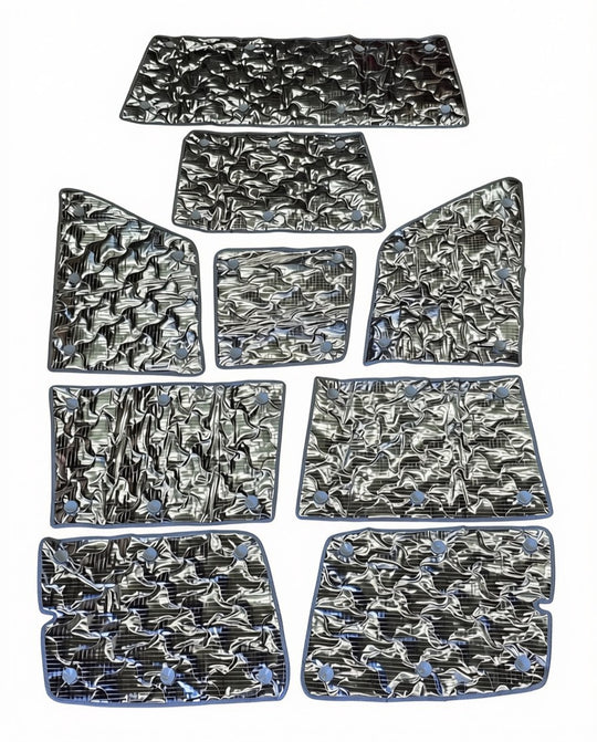 Aftermarket Solar Shade Screen Set Suitable for Toyota Landcruiser 76 Series