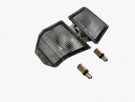 Clear Front Corner LED Indicator Lense for Toyota Landcruiser 79 Series