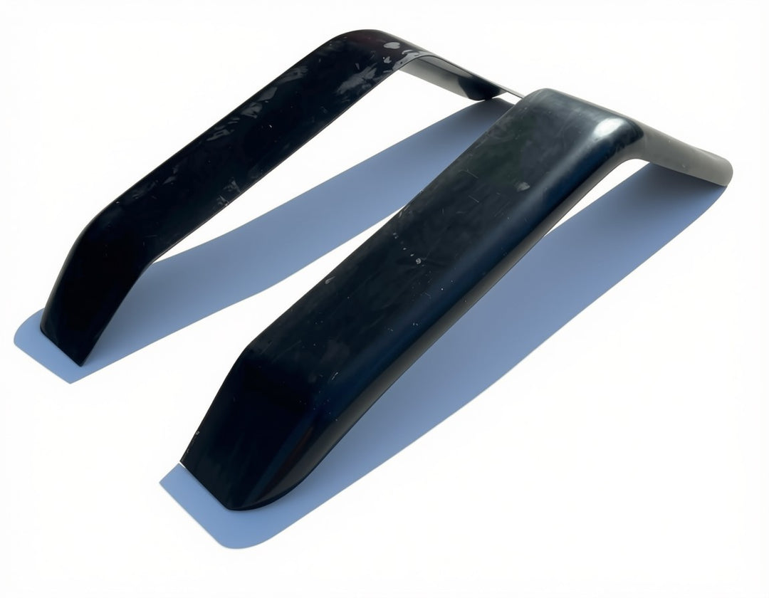 Aftermarket 40 Series Landcruiser Front Fibreglass Flare Kit.