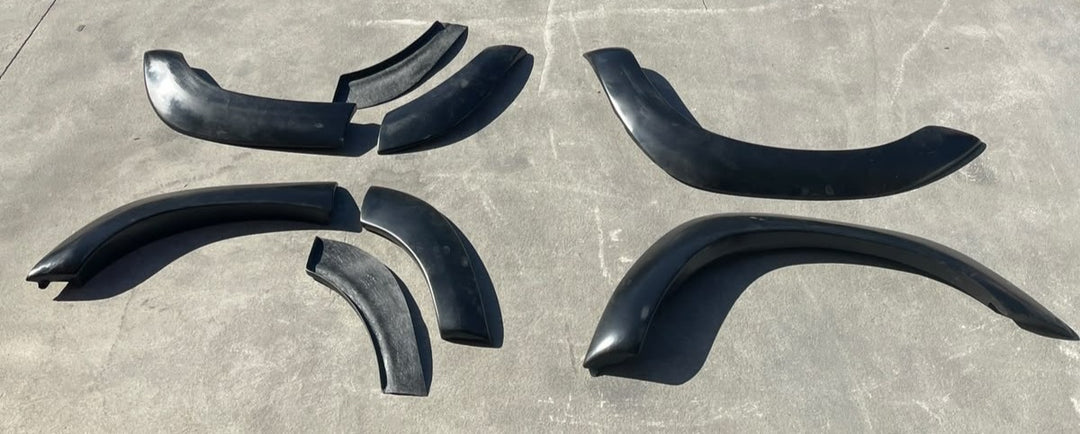 Aftermarket 80 Series Landcruiser Fibreglass Flare Kit Complete...