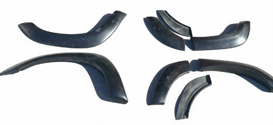 Aftermarket 80 Series Landcruiser Fibreglass Flare Kit Complete.