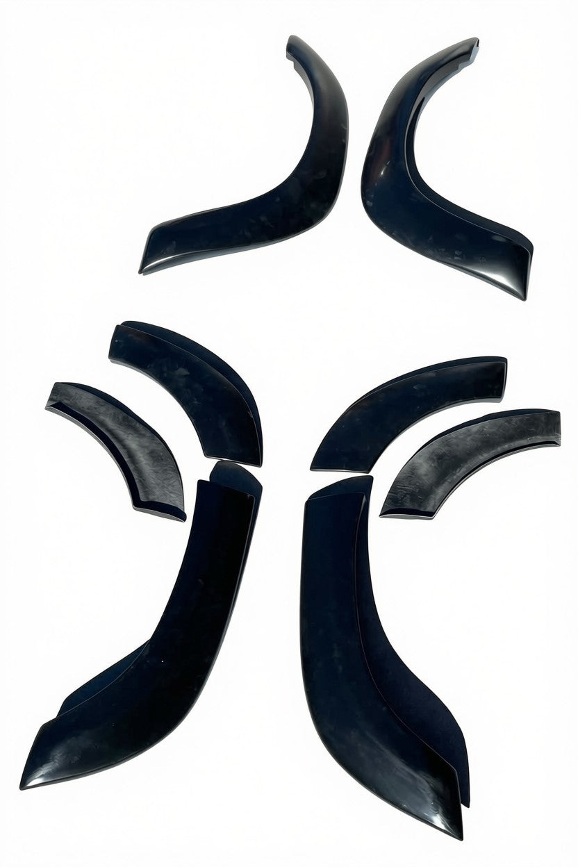 Aftermarket 80 Series Landcruiser Fibreglass Flare Kit Complete