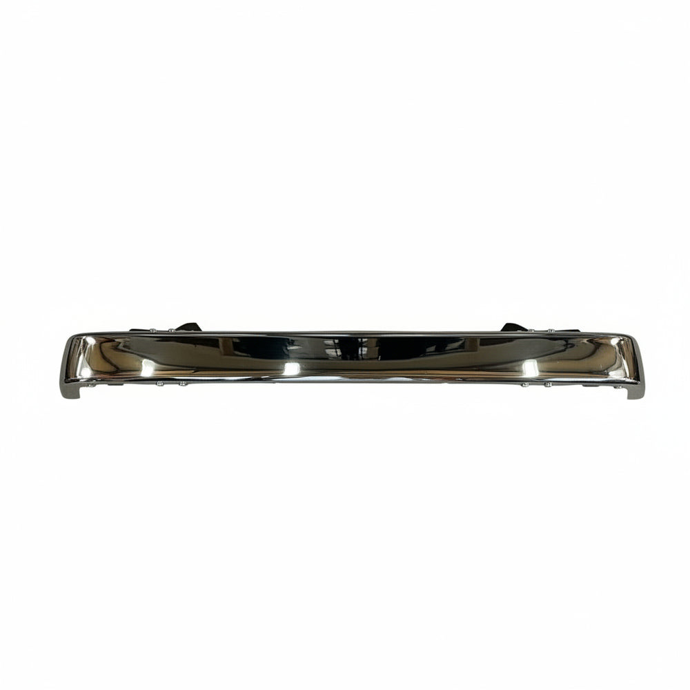Aftermarket Front Chrome Bumper Bar for Toyota 70 Series Landcruiser.