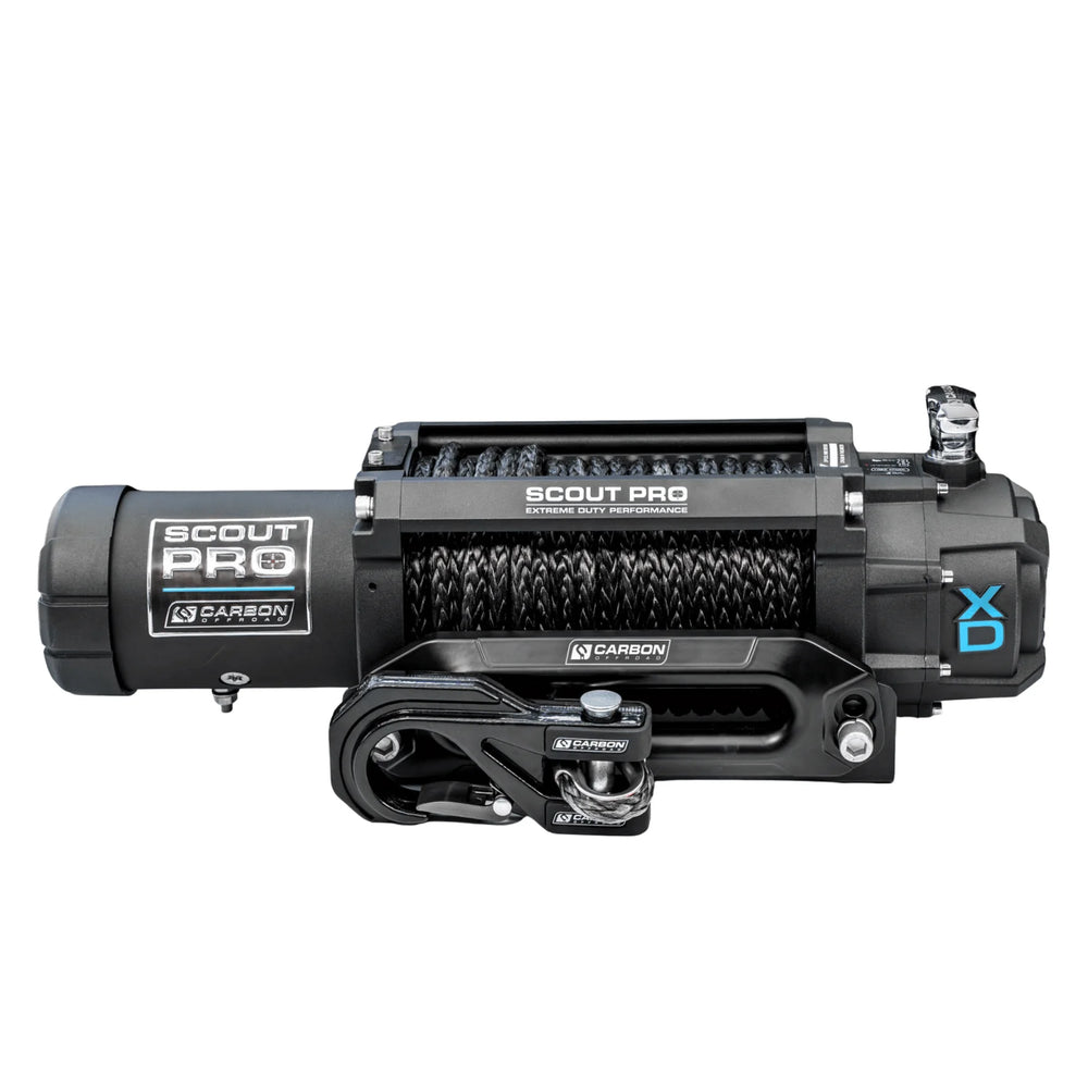 Carbon Offroad Scout Pro Winch 15000lb 15K CW-XD15V3WO 1