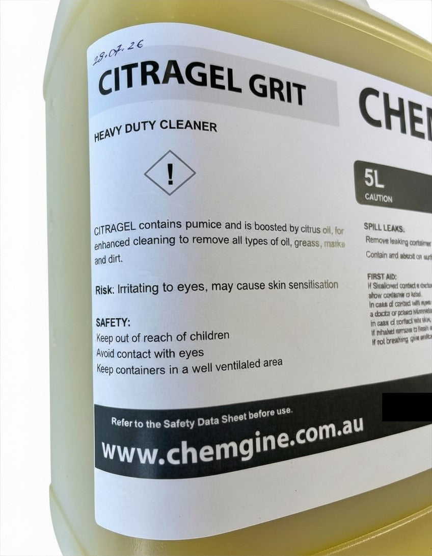 Chemgine Citragel Grit Heavy Duty Cleaner...