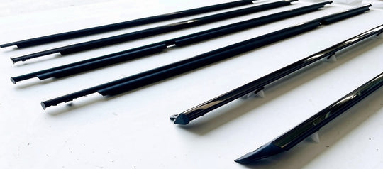 Chrome Window Seal Belt Weatherstrip Kit for Toyota Land Cruiser 100 Series