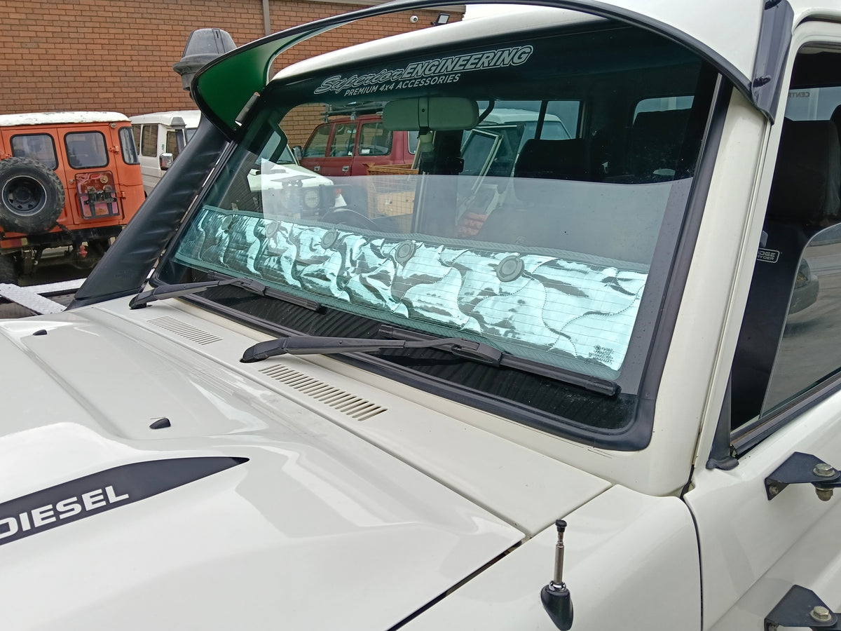 Landcruiser 75 79 Series Dash Solar Screen