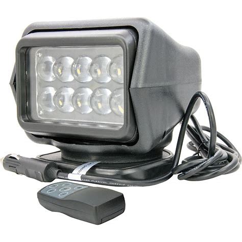 Epic 12 Volt Remote 360 Degree Led Search Light/Spotlight Magnetic Mount .....