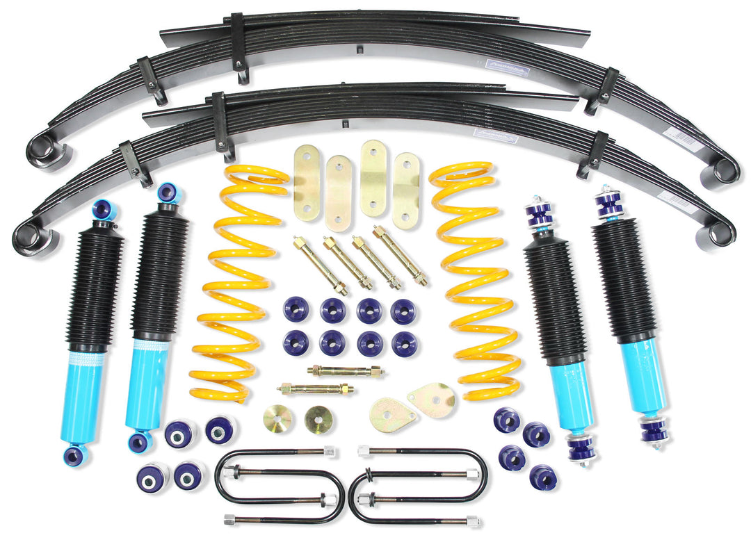 Fulcrum 2 Inch Formula 4x4 Big Bore Lift Kit to suit Toyota Landcruiser 78/79 Series - 1999-2007