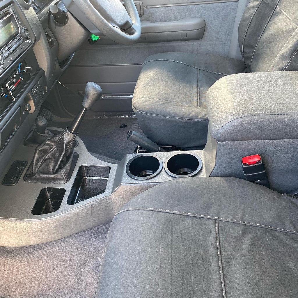 Full Centre Console suitable for LandCruiser 70 series dual cab 76 2
