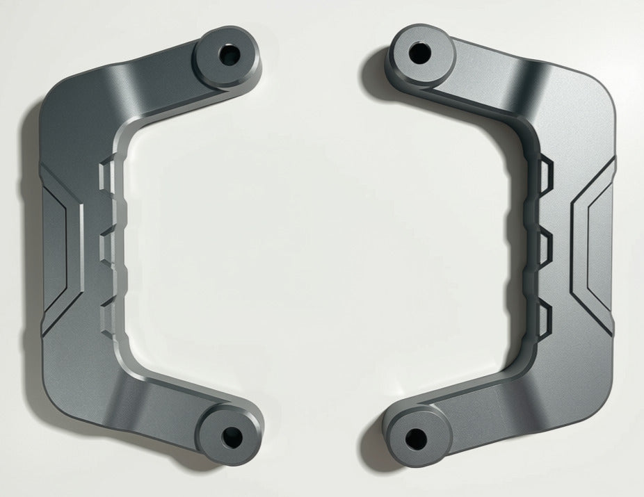 Grey Aluminium Grab Handle for 70 Series Landcruiser...