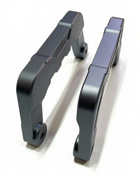 Grey Aluminium Grab Handle for 70 Series Landcruiser.