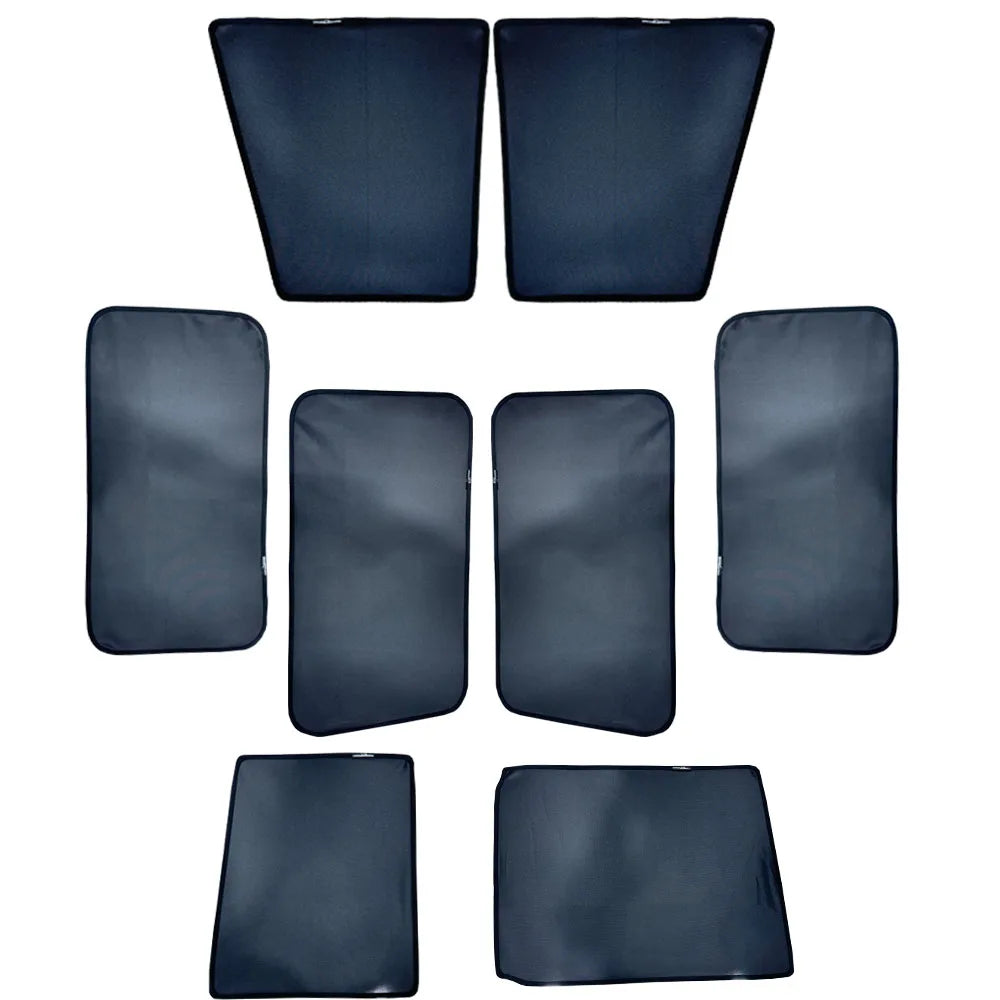 Magnetic Sunshade Window Screen for Toyota Landcruiser 78 Series complete