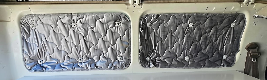 Aftermarket Solar Shade Screen Set Suitable for Toyota Landcruiser 78 Series Troop Carrier Troopy