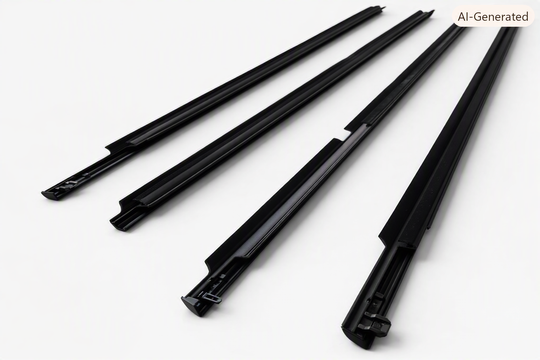 Window Seal Belt Weatherstrip Kit for Toyota Land Cruiser 200 Series Black...